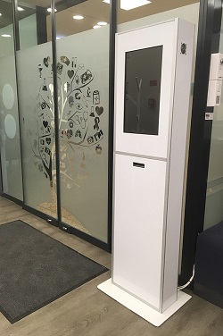 queuing kiosk